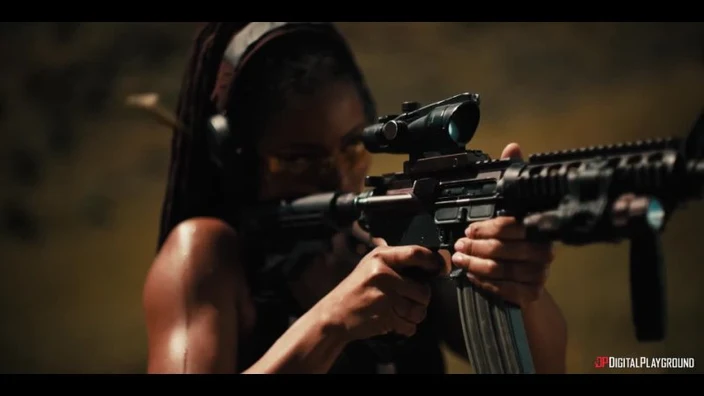 [Machine Gunner] - Episode 1 - [Kayley Gunner, Nicole Doshi] - Русская озвучка
