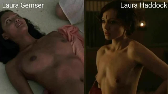 Nude actresses (Laura Gemser p.1, Laura Haddock) / Голые актрисы (Лаура Гемсер ч.1, Лора Хэддок)