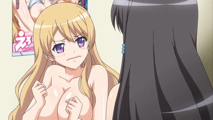18+ Hentai Eroge H mo Game mo Kaihatsu Zanmai / Эроге Разработка порнушки с тремя сестричками [04 ru]