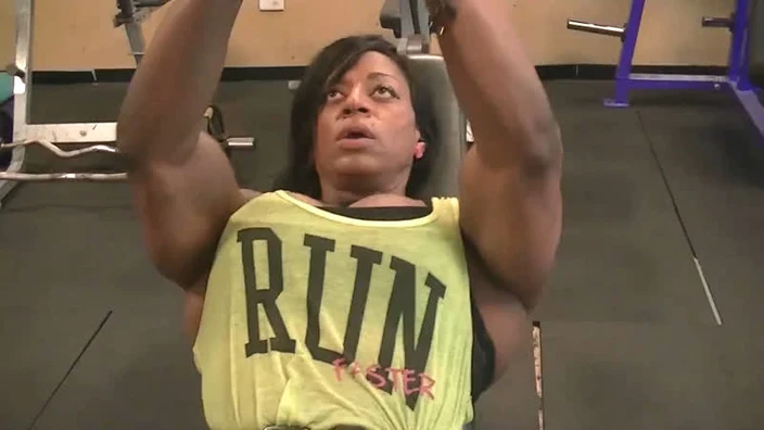 monster fbb Monique Jones training