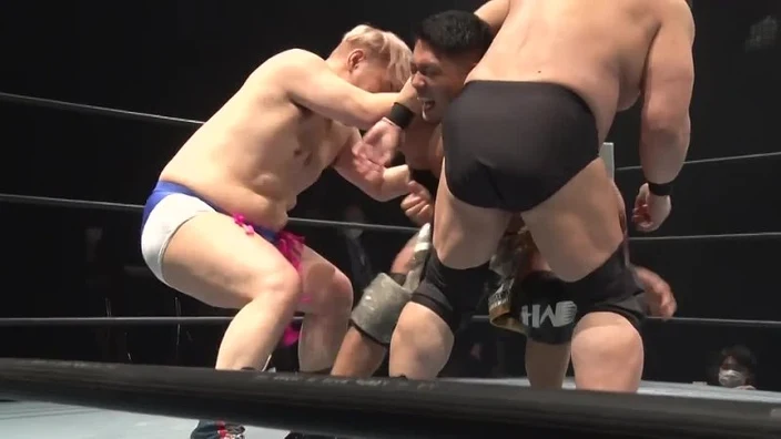 DDT.2021.04.15.03.Akito.and.Keigo.Nakamura.vs.Danshoku.Dino.and.Sanshiro.Takagi