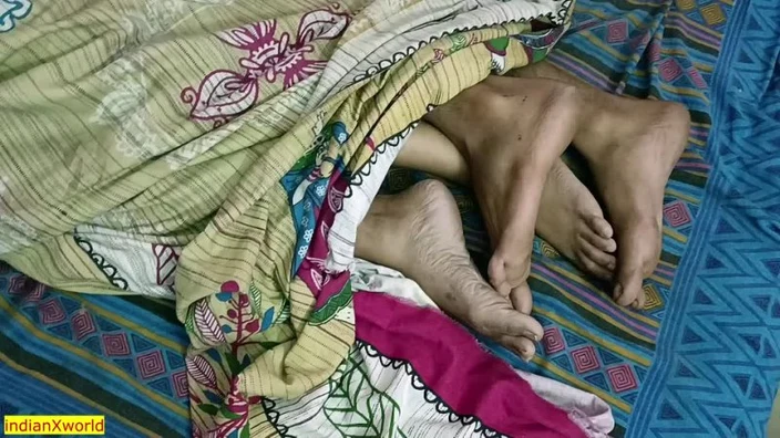 Indian cheating wife fucking with another man but caught Hindi sex Homemade Desi Aunty