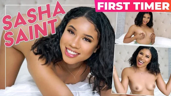 Sasha Saint - She’s No Saint… [2022, Teen, Ebony, Interracial, Petite, Small Tits, POV, Blowjob, Hardcore, All Sex, 1080p HD]
