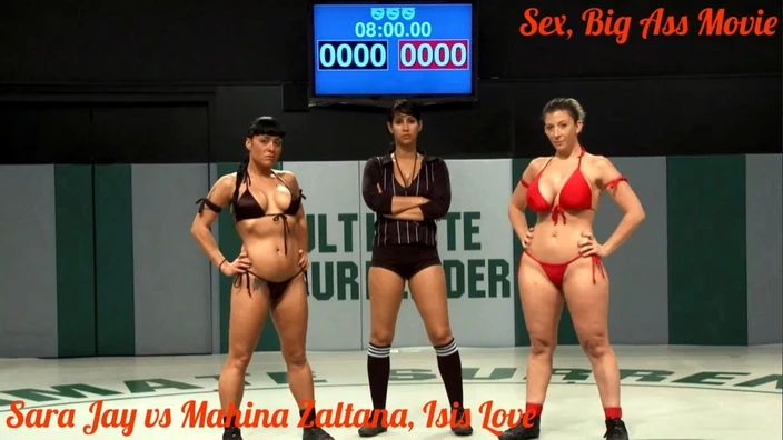 Sara Jay vs Mahina Zaltana, Isis Love - Ultimate Surrender. Sex, Big Ass Movie