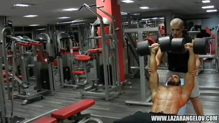 Lazar Angelov Chest Workout