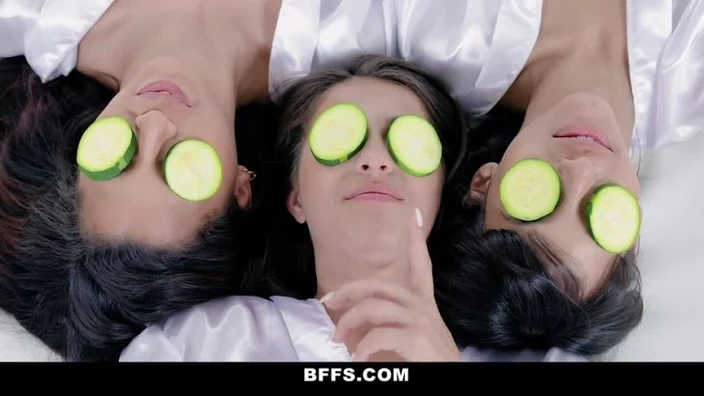 Three Sexy Roommates Decided To H