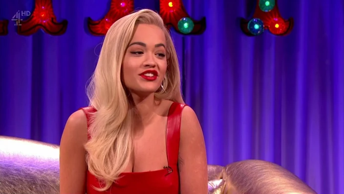 Rita Ora Sexy - Alan Carr Chatty Man - 11-20-2015