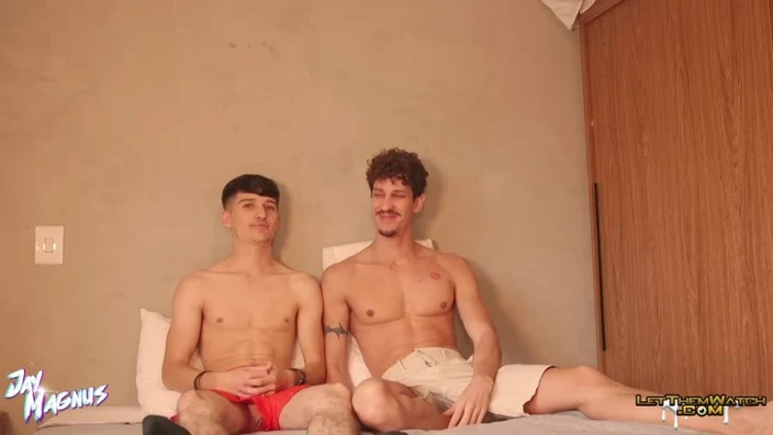 Twink takes a huge cock - Jay Magnus