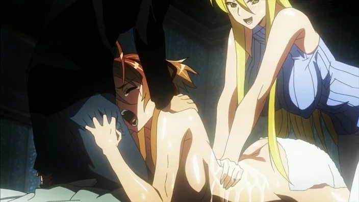 Школа мертвецов(Gakuen Mokushiroku: High School of the Dead) - 10 [RUS озвучка] (аниме эротика, этти,ecchi, не хентай-hentai)