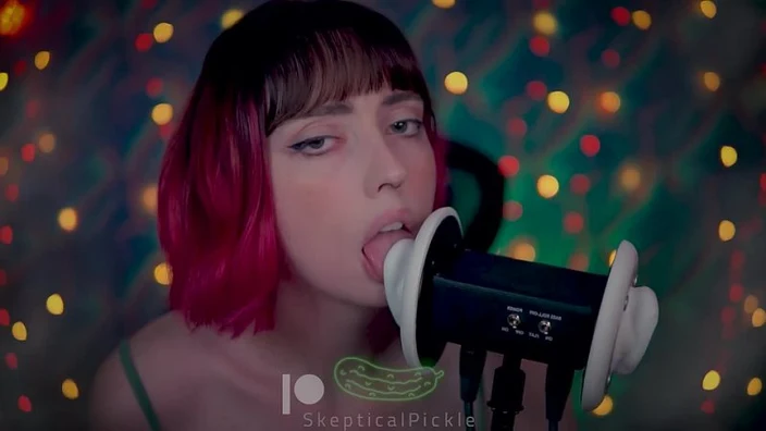 SkepticalPickle ASMR - Ear Licking Patreon Only, Platinum Tier - April 2022 2 | Сладкие Сливы | ASMR OnlyFans Patreon