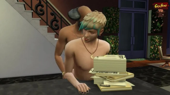 Wickedwhims - Cute Fem Boy got His Ass Fucked by an Old Pro Chess Player