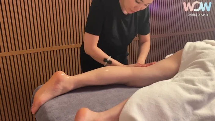 와뷰티TV ｜ Wow Beauty ASMR - [ASMR]Relaxing cracking electronic Full body massage, leg, scalp massage