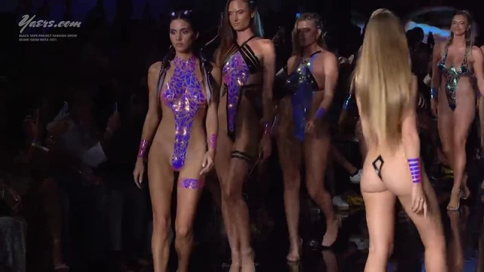 Black Tape Project Fashion Show Miami Swim Week 2021 Art Hearts Fashion Full Show 4K