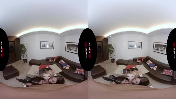 Ali Bordeaux Samantha Rone Violetta vr porn oculus rift pov foursome virtual reality порно от первого лица вр вчетвером троих