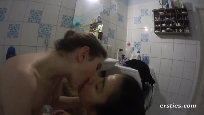 Mona Vanessa X. in the shower