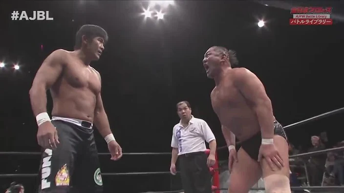 Minoru Suzuki VS Masakatsu Funaki AJPW 2010