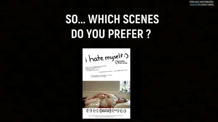 80 str8 male masturbation scenes (+18) in movies (in front of the actresses)