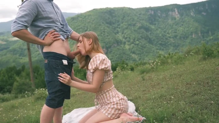 [Diana Ri] - You Love to Ride, you Love to Fuck. Fucking my Stepsister in the Forest / Сводная сестра
