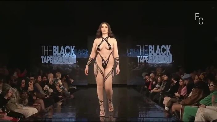 The Black Tape Project Final Show at New York Fashion Show 2023 Powered by Art H