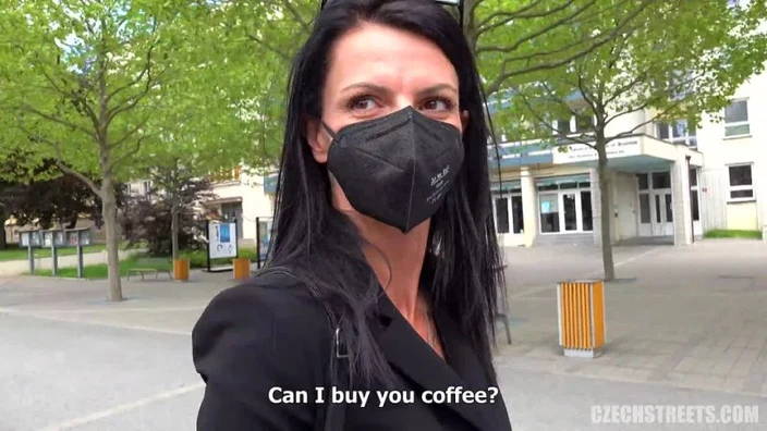 CzechStreets - E129 - Milf walking on public with vibrator