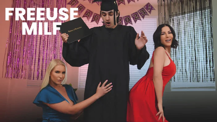 [FreeUseMILF] Vanessa Cage, Brooke Barclays - The Perks Of Graduation