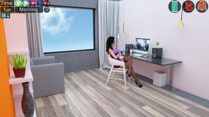 Эротическая флеш игра MilfyCity►часть20 только для взрослых