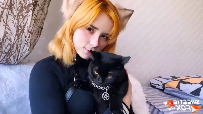 Писька с Киской Sweetie Fox - Redhead Suck Cock and Hard Rough Fuck - Fox Cosplay Русская Пизда Russian Pussy Cat Anal Анал Gape