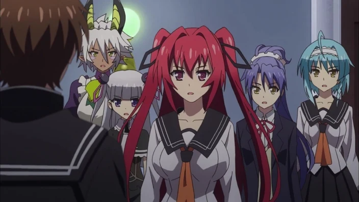 По велению адской сестры: Взрыв / Shinmai Maou no Testament Burst / The Testament of Sister New Devil- 2 сезон 7 серия [Anidub]