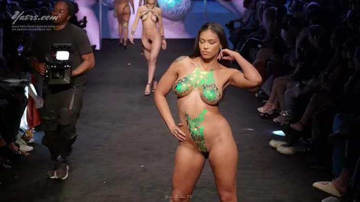 Black Tape Project Tape Art Fashion Show (Yaers Fashion TV)