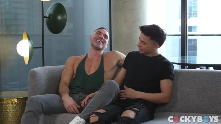 Angel Santana Takes a Thirsty Ride on Manuel Skye