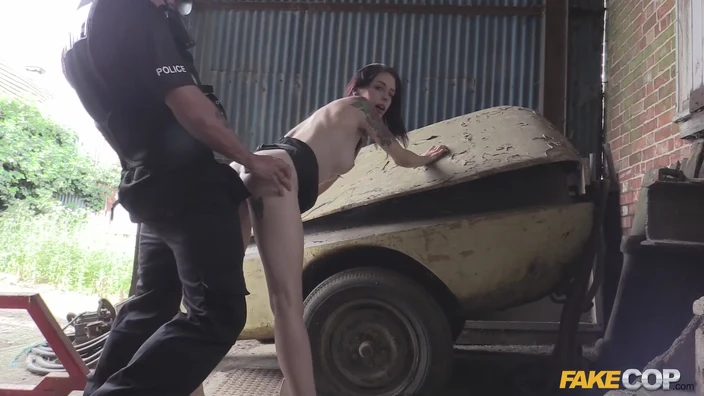 Fake Cop - Anna Lee - From USA With Love: Anal Sex In The Barn Yard