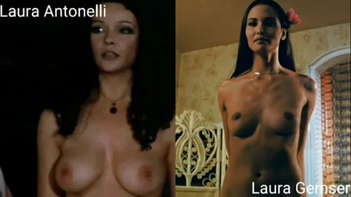 Nude actresses (Laura Antonelli p.2, Laura Gemser p.12) / Голые актрисы (Лаура Антонелли ч.2, Лаура Гемсер ч.12) 1080p